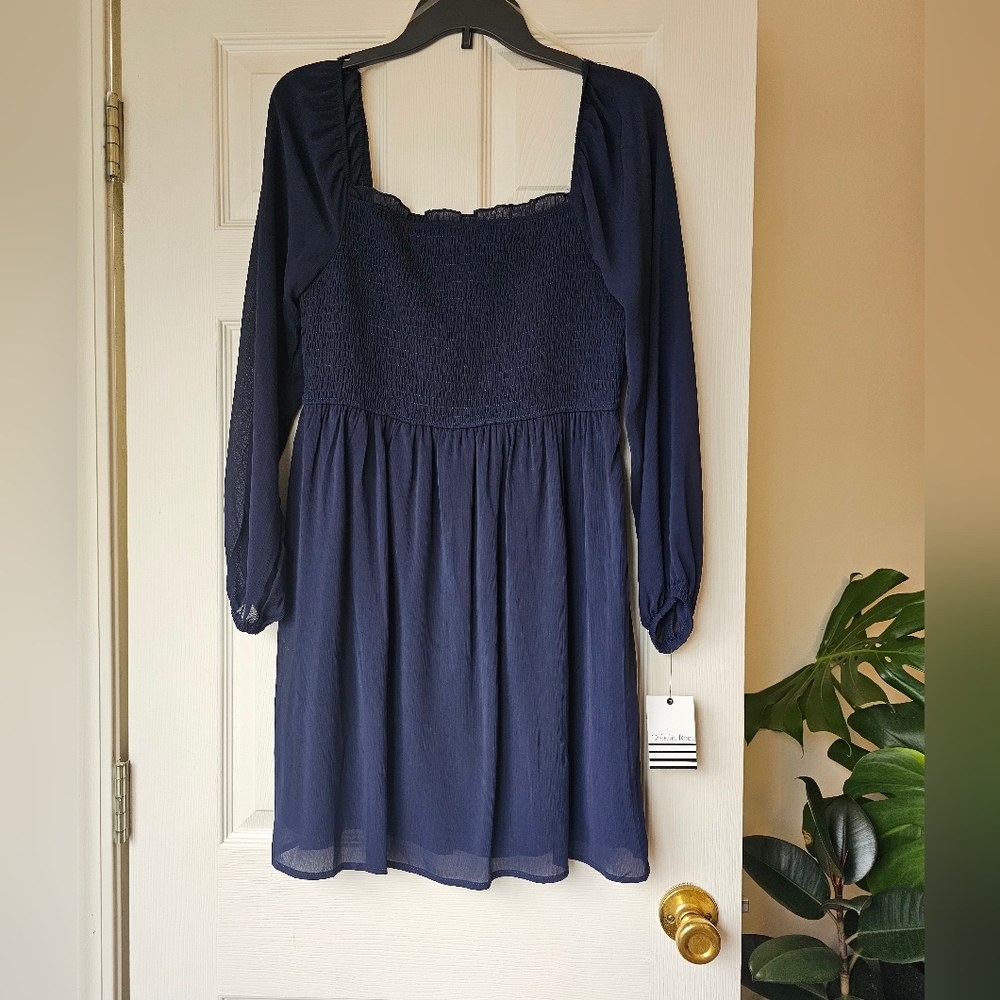 Navy dress